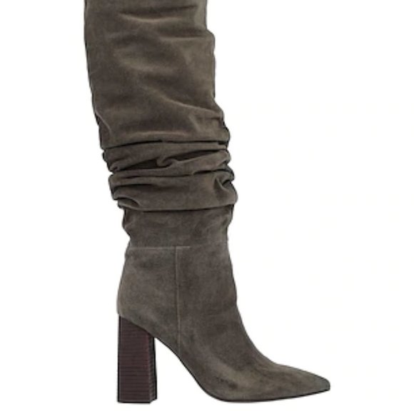 Jeffrey Campbell Suede Slouchy Boots NWT Sz 10 - Picture 3 of 10